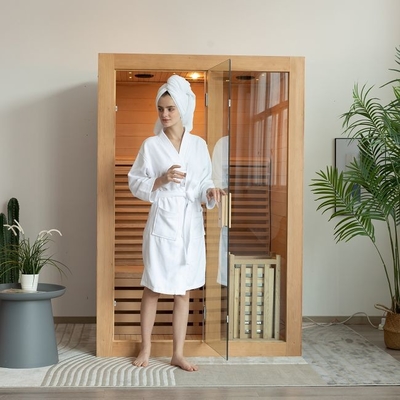 Personas interiores del OEM las 2 clasifican el sitio de madera de la sauna del vapor con la estufa 3KW