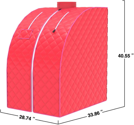 Sauna de vapor portátil de spa de terapia de desintoxicación de cuerpo completo plegable