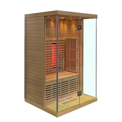 Espectro completo y tamaño infrarrojo lejano de la persona del sitio 2 de la sauna de la cicuta del panel del carbono