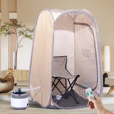 Sauna para una sola persona Sauna de vapor húmeda portátil para relajarse