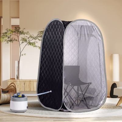 Sauna portátil de cuerpo completo de una persona de tamaño completo Casa de spa tienda de sauna de vapor