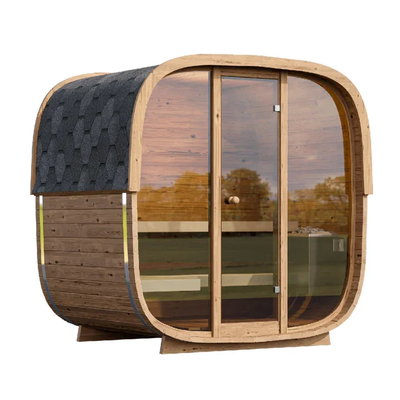 Sauna seca al aire libre con sistema de música Bluetooth