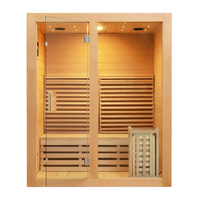 Sauna de la cicuta de las saunas canadienses del ozono y sitio de vapor al aire libre para el centro del BALNEARIO