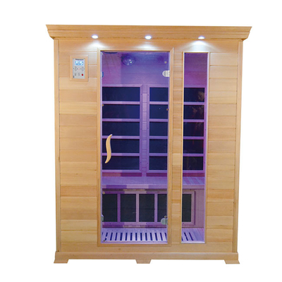 Persona casera infrarroja 240V del sitio 3 de la sauna de Chromotherapy de la cicuta