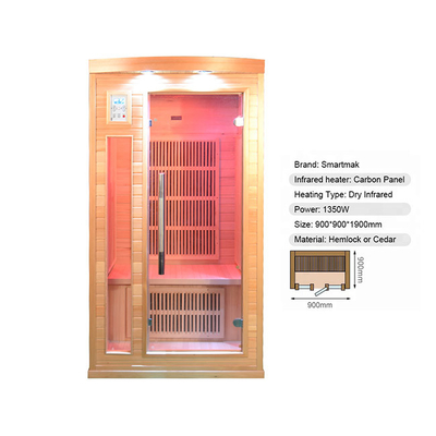 Un ODM interior de madera sólido del OEM del sitio de la sauna de la persona disponible