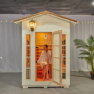 Cedro rojo combinado infrarrojo de madera de Canadá del sitio de vapor de la sauna