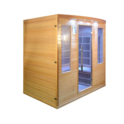 Sauna infrarroja lejana de la persona moderna de encargo 2700W 4 interior