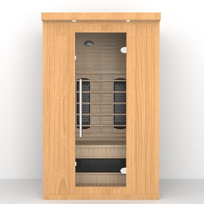 Emf bajo infrarrojo lejano 1750W del sitio de la sauna de la persona de madera de la cicuta 2