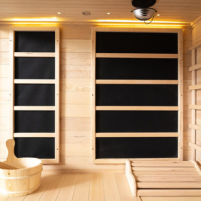 Sauna infrarroja interior tradicional del vapor de la combinación para 4 personas 2700W