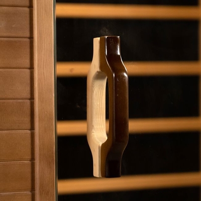 El panel de madera sólido interior Heater Far Infrared Sauna Room del carbono para la persona 2