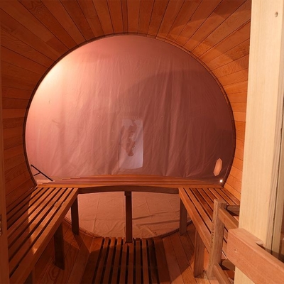 Calentador al aire libre de Cedar Barrel Saunas With Electric de la opinión panorámica de la capacidad grande