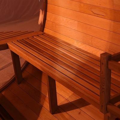 Calentador al aire libre de Cedar Barrel Saunas With Electric de la opinión panorámica de la capacidad grande