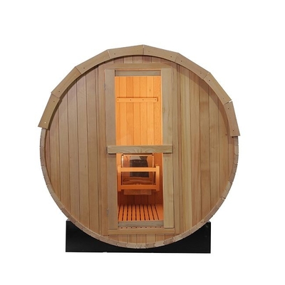 OEM tradicional de la ayuda del sitio de la sauna de Heater Solid Wood Outdoor Barrel de la estufa