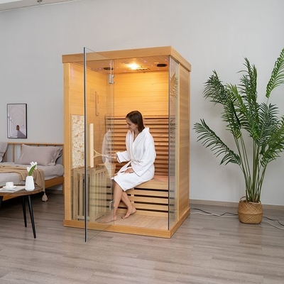 Persona eléctrica del sitio 2 de Heater Indoor Wooden Steam Sauna de la estufa de la cicuta