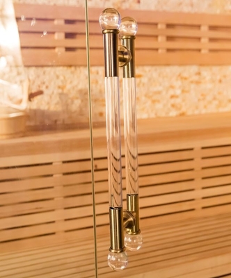 sitio de la sauna del vapor de madera de Heater Indoor Use Red Cedar de la estufa 6000W para la persona 6