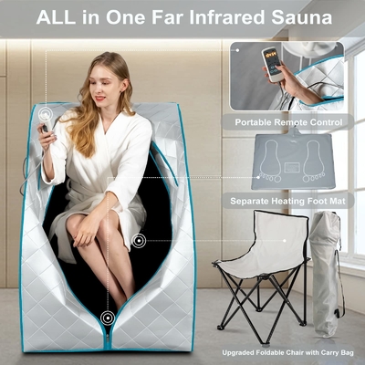 Cuerpo sano del cuidado del cuerpo completo que adelgaza sauna infrarroja portátil una persona