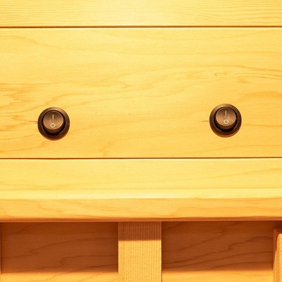 Pequeña persona de madera interior de la sauna 2 de la combinación del infrarrojo y del vapor