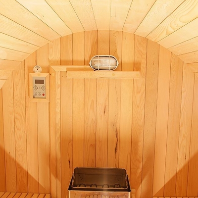 Persona al aire libre de la sauna 6 del barril del vapor de Commerical Tradtional del hogar de madera de la cicuta