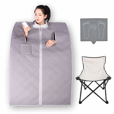 1 sauna infrarroja portátil casera Kit Folding 1050W de la relajación del BALNEARIO de la persona