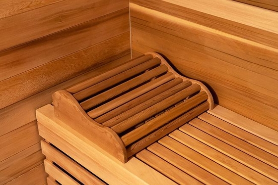 Cicuta magnífica al aire libre Cedar Wood 5 - 6 personas cuecen sauna al vapor con el tejado