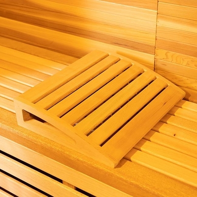 Sauna seca al aire libre de madera del OEM y del ODM con la estufa eléctrica 9KW