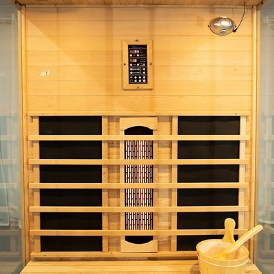 Cosechadora llena de la sauna de Heater Wooden Indoor Infrared Steam del espectro y de la estufa
