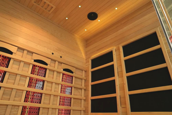 Sitio de la sauna del infrarrojo del control numérico para 1-4 el poder de la persona 1350W 1750W 2100W 2700W
