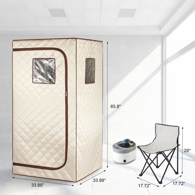 Sauna de vapor portátil de tela impermeable Spa personal Sauna portátil para el hogar