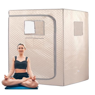 Promoviendo el sueño Tejido impermeable Sauna de vapor portátil 0-99 minutos Control de tiempo