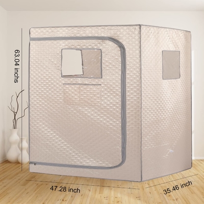 Promoviendo el sueño Tejido impermeable Sauna de vapor portátil 0-99 minutos Control de tiempo