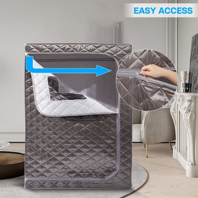 Sauna de vapor portátil de 1500W Tejido impermeable para dos personas