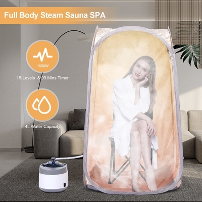 Sauna para una sola persona Sauna de vapor húmeda portátil para relajarse