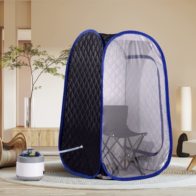 Sauna de vapor portátil plegable con regulación de tiempo