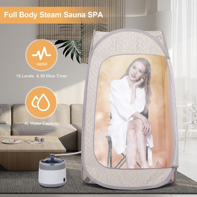 Casa Sauna Plegable de pie Portable Sauna de cuerpo completo Tienda de sauna personal