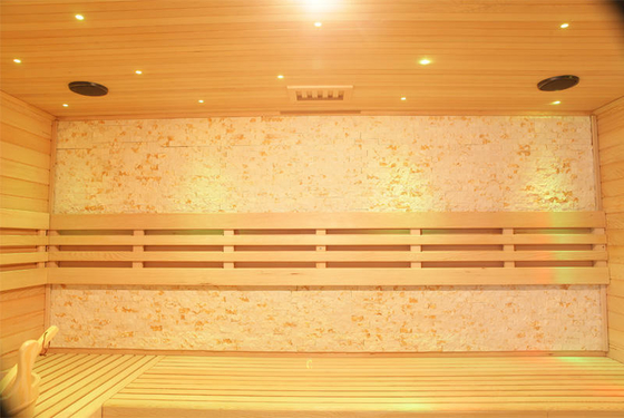 Sauna de vapor tradicional finlandesa Sala de 6kw estufa Sauna de cicuta para 3 personas