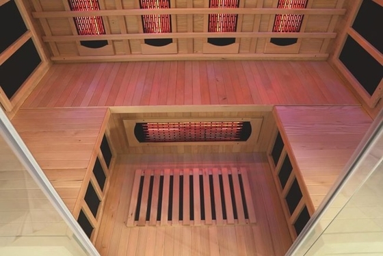 4 Salud de la persona Sala de sauna de lujo de infrarrojos lejanos Casa Sala de sauna de infrarrojos interiores