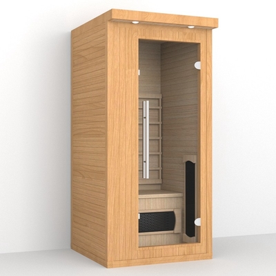 Sala de sauna interior 1 - 2 personas Sauna infrarroja con cápsula de luz roja