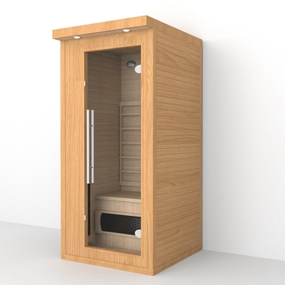 Sala de sauna interior 1 - 2 personas Sauna infrarroja con cápsula de luz roja