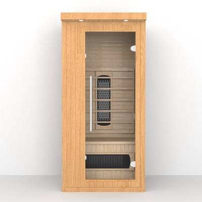 Sala de sauna interior 1 - 2 personas Sauna infrarroja con cápsula de luz roja