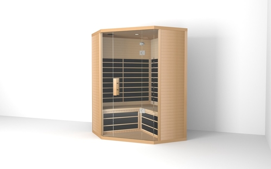 Calor suave Sauna de infrarrojos lejanos en el hogar Sauna de infrarrojos bajo emf en el interior