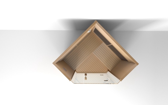 Calor suave Sauna de infrarrojos lejanos en el hogar Sauna de infrarrojos bajo emf en el interior