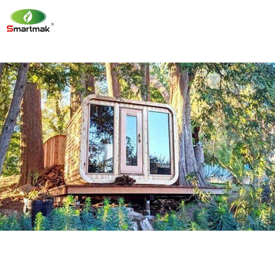 Sistema de música Bluetooth Sauna seca al aire libre Relajación y salud con puerta de vidrio templado