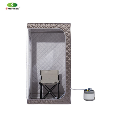 Casa Sauna de cuerpo completo Spa Sauna plegable para 1 persona Tienda Sauna de vapor portátil