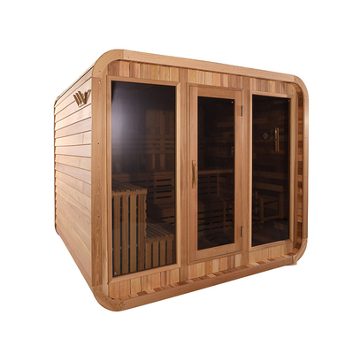 Sauna seca al aire libre con sistema de música Bluetooth