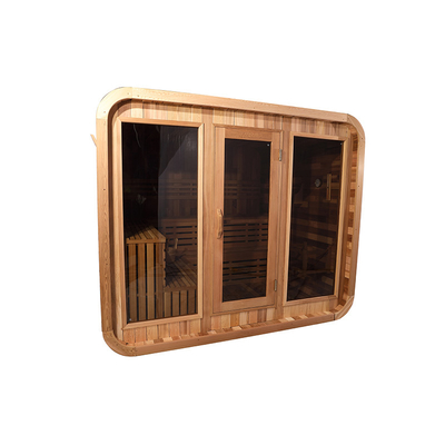 Sauna seca al aire libre con sistema de música Bluetooth