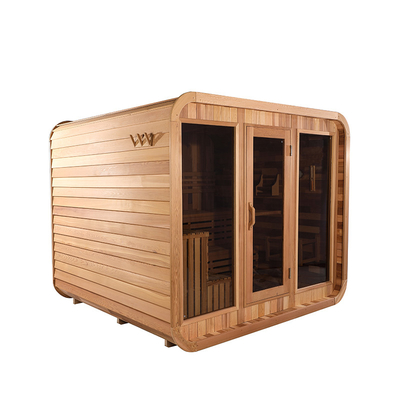 Sauna seca al aire libre con sistema de música Bluetooth