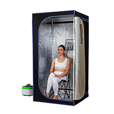 Sauna de vapor portátil de tamaño completo 110-120V AC 60Hz 1500W Tejido impermeable 4L Capacidad de agua