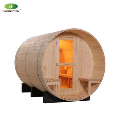 Calentador de sauna de barril de mango de madera Instalación fácil Color de madera Diseño elegante