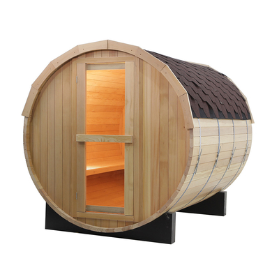 2-8 personas Sauna de madera Barril Sauna de madera Fácil instalación 15-99 MIN Rango de tiempo