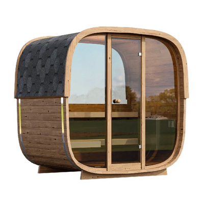 Sala de sauna de vapor con pantalla táctil de lujo con luces LED Generador de ozono y temporizador de 0-99 MIN